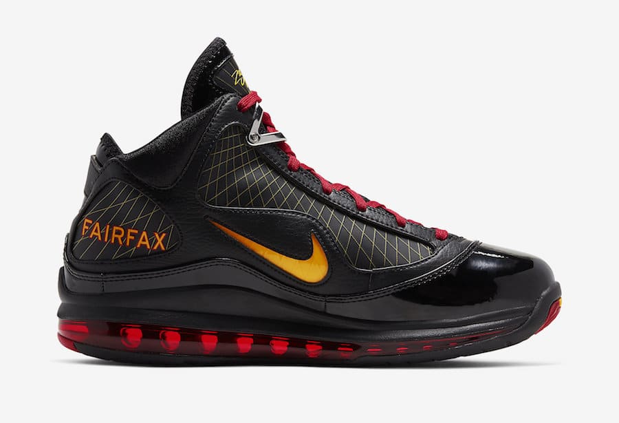 Tenisky Nike LeBron 7 Fairfax Away Black Red