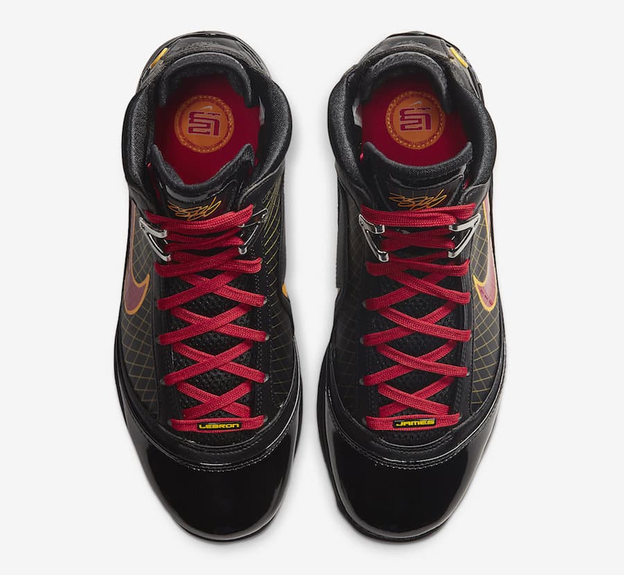 Tenisky Nike LeBron 7 Fairfax Away Black Red