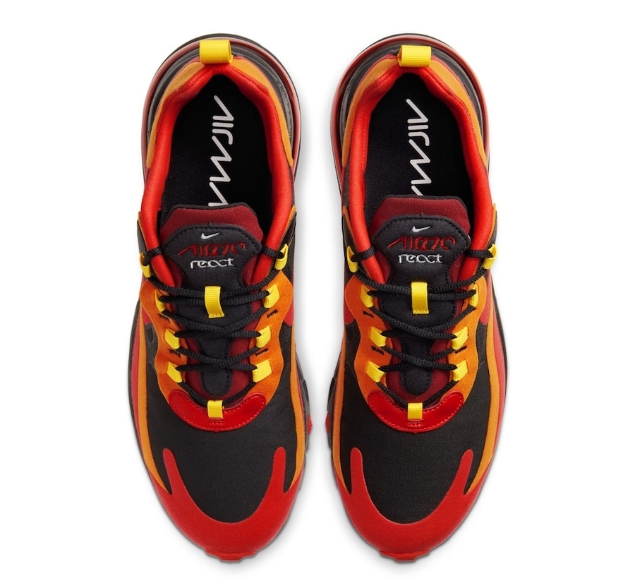 Tenisky Nike Air Max 270 React Lava Red Hot