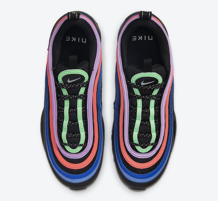 Tenisky Nike Air Max 97 GS Black Multicolor