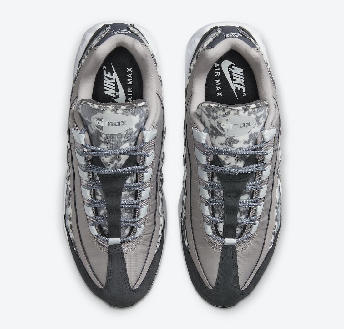 Pánské šedé tenisky Nike Air Max 95 SE Enigma Stone/Off Noir-White-Iron Grey CU1560-001 nízké sportovní boty a obuv Nike