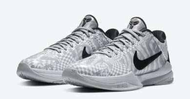 Pánské bílé šedé tenisky a boty Nike Kobe 5 Protro Zebra PE Wolf Grey/White-Black CD4991-003 nízké botasky a obuv Nike