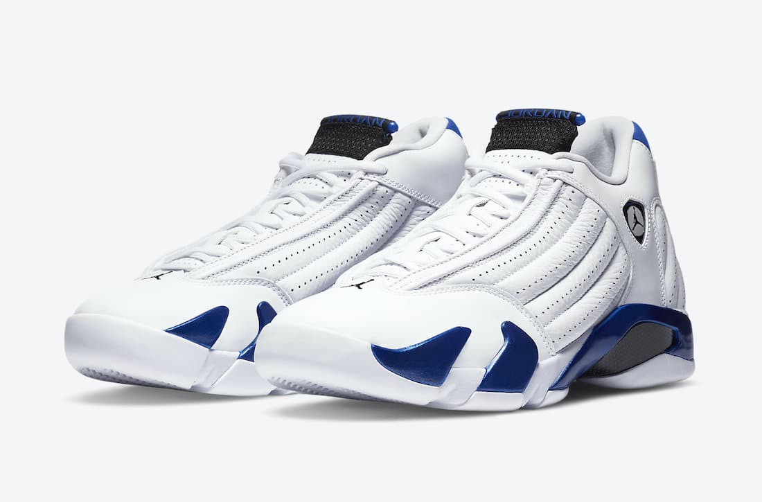 Tenisky Air Jordan 14 White Hyper Royal 104 Mirdo Cz