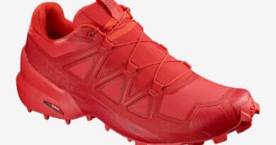 Pánské červené tenisky a boty Salomon Speedcross 5 High Risk Red/Barbados Cherry/Barbados Cherry 406843 nízké botasky a obuv