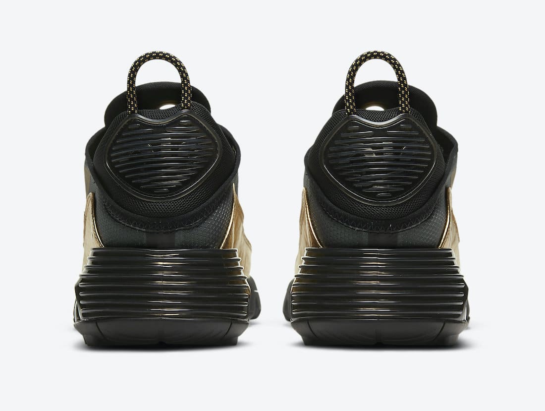 Pánské černé tenisky a boty Nike Air Max 2090 Black/Metallic Gold DC2191-001 nízké sportovní botasky a obuv Nike