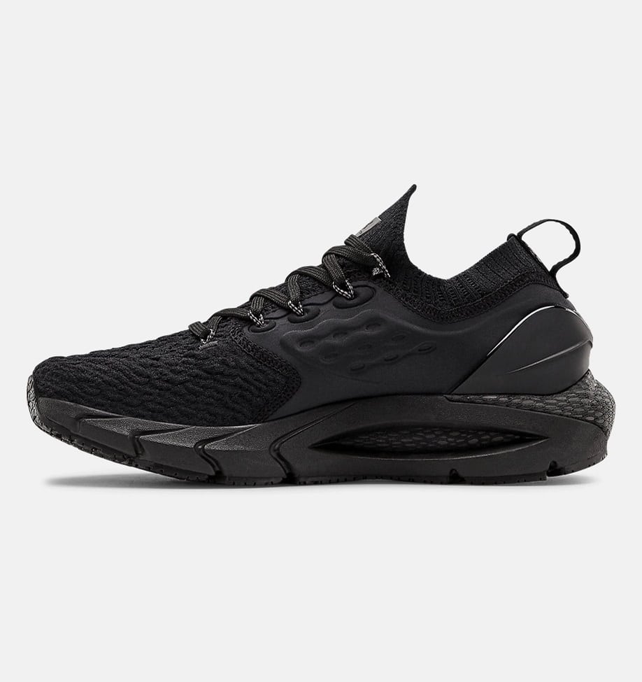 Dámské černé tenisky a boty Under Armour Hovr Phantom 2 Black/Black/Black 3023021-002 nízké běžecké botasky a obuv UA