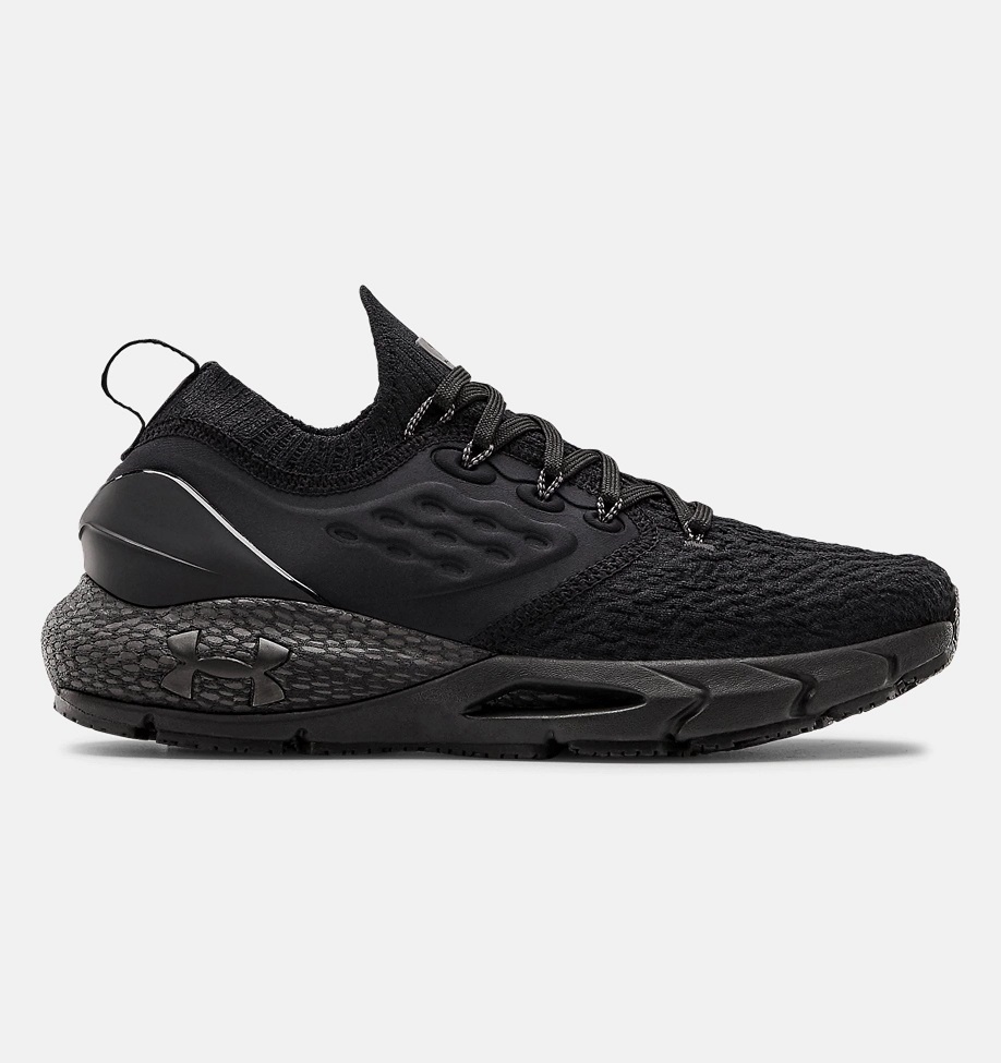 Dámské černé tenisky a boty Under Armour Hovr Phantom 2 Black/Black/Black 3023021-002 nízké běžecké botasky a obuv UA