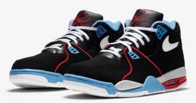 Pánské černé tenisky a boty Nike Air Flight 89 Black/White/Light Blue/Red DB5918-001 kotníkové botasky a obuv Nike