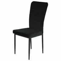 Kovová jídelní židle DORO S černá