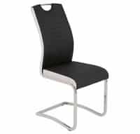 Kovová jídelní židle TABEA 910/834 černá