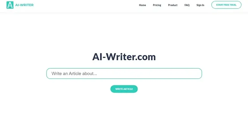 AI-Writer.com: Nástroj pro tvorbu obsahu a zlepšení SEO