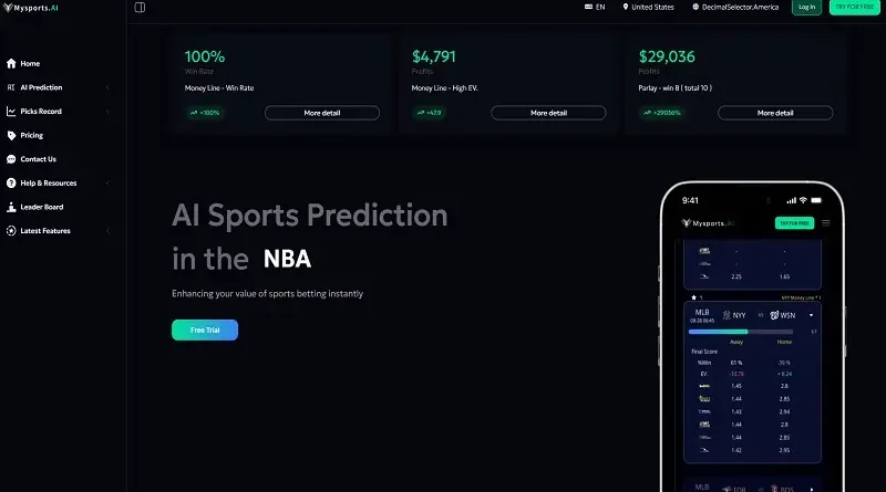 Mysports.AI: Sportovní sázení s pomocí umělé inteligence