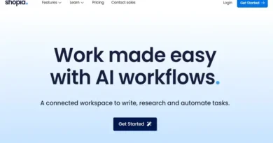 Shopia AI: Propojený pracovní prostor pro psaní a SEO
