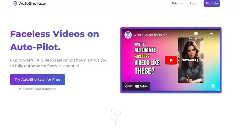 AutoShorts.ai: Automatické vytvoření a zveřejnění videa