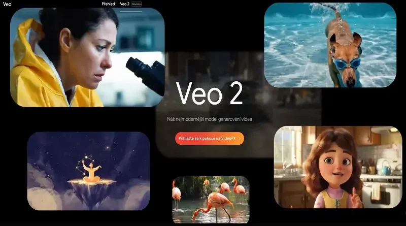 Google odhalil ceny nového AI modelu Veo 2 pro generování videa